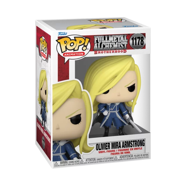 Figur Fullmetal Alchemist: Brotherhood - Olivier Mira Armstrong (Funko POP! Animation 1178) (beschädigte Verpackung)