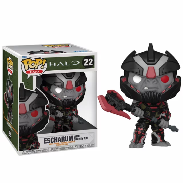 Figur Halo Infinite - Escharum With Gravity Axe 15cm (Funko POP! Halo 22) - Funko POP! Games
