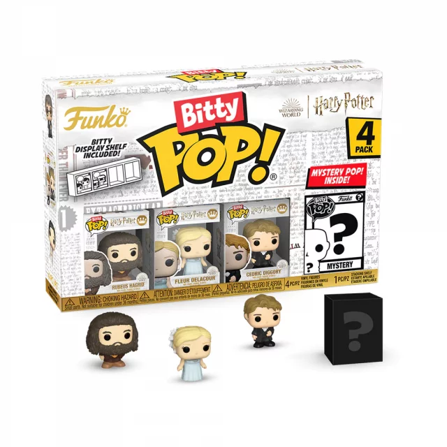 Figur Harry Potter - Rubeus Hagrid Series 4 4-pack (Funko Bitty POP) - Minifigur