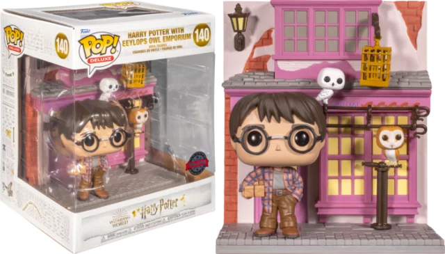 Figur Harry Potter - Harry Potter with Eeylops Owl Emporium Deluxe (Funko POP! Harry Potter 136)