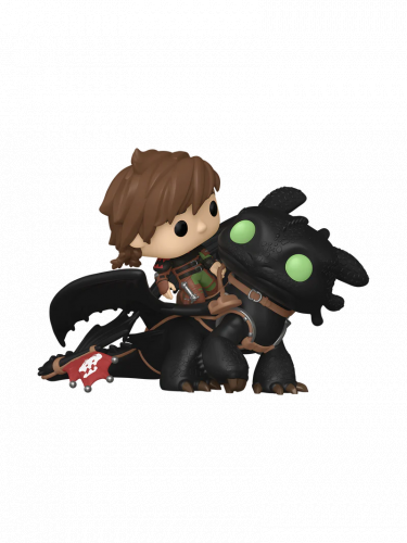 Figur How to Train Your Dragon 2 - Hiccup with Toothless (Funko POP! Fahrten 123)