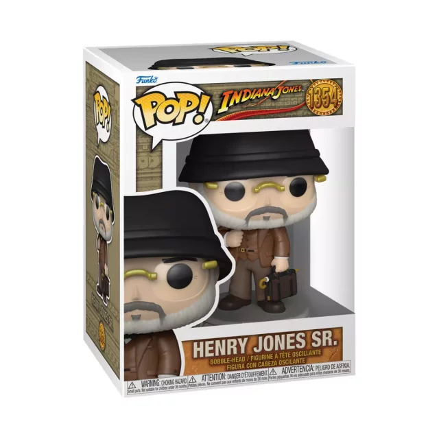 Figurka Indiana Jones - Henry Jones Sr. (Funko POP! Movies 1354) (poškozený obal)