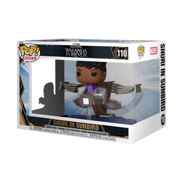 Figur Marvel: Black Panther: Wakanda Forever - Shuri in Sunbird (Funko POP! Rides 110)