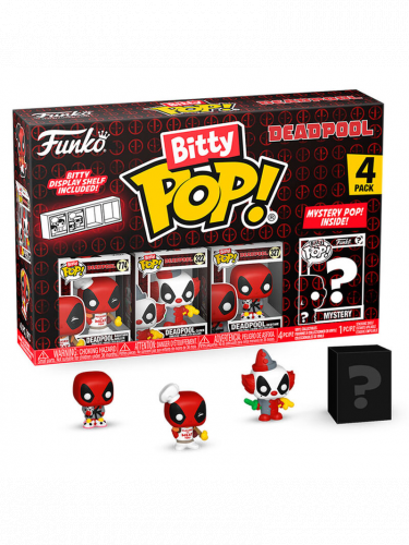 Figur Marvel - Deadpool BBQ Master 4-pack (Funko Bitty POP)