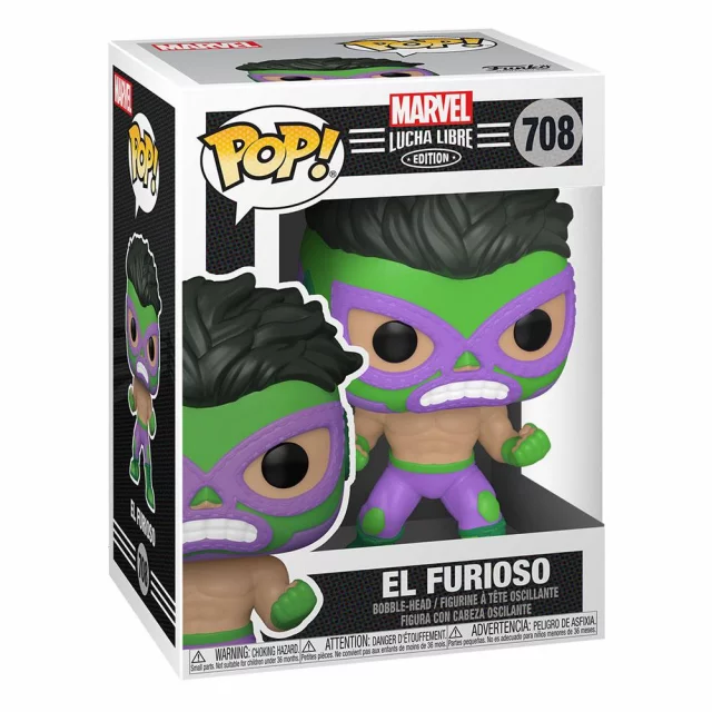 Figur Marvel - El Furioso Hulk (Funko POP! Marvel 708) - Avengers