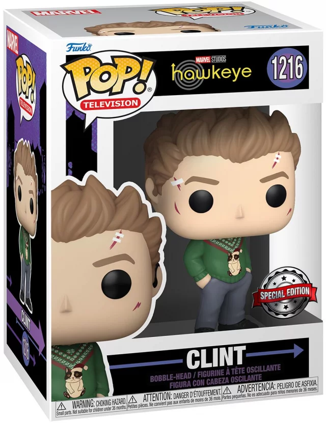 Figur Marvel: Hawkeye - Clint (Funko POP! Television 1216)