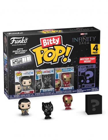 Figur Marvel - Infinity Saga Loki 4-pack (Funko Bitty POP)