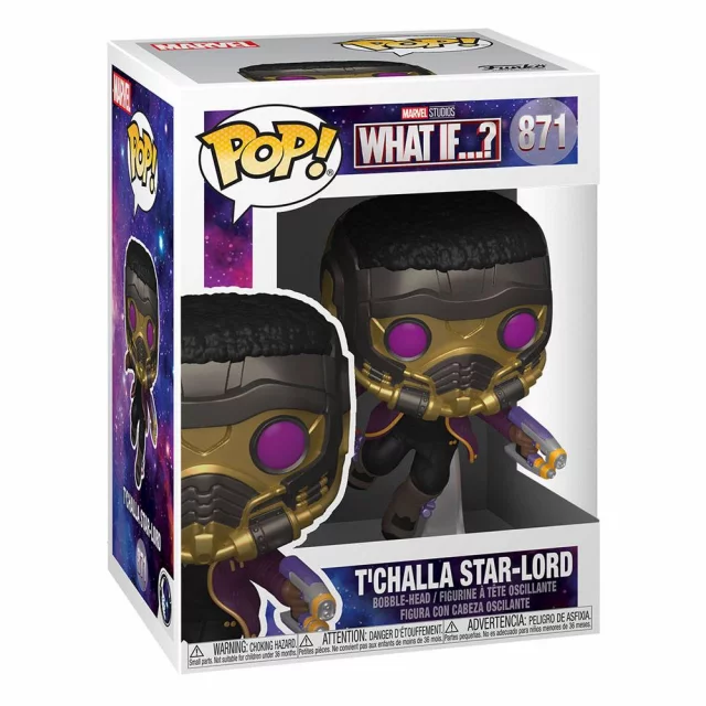 Figur Marvel: What If...? - T'Challa Star-Lord (Funko POP! Marvel 871)