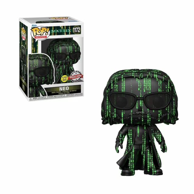 Figur Matrix Resurrections - Neo Glow in the Dark (Funko POP! Movies 1172)