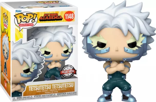 Figur My Hero Academia - Tetsutetsu Tetsutetsu (Funko POP! Animation 1148) (beschädigte Verpackung)