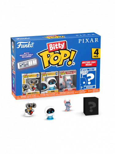 Figur Pixar - Wall-E 4-Pack (Funko Bitty POP)