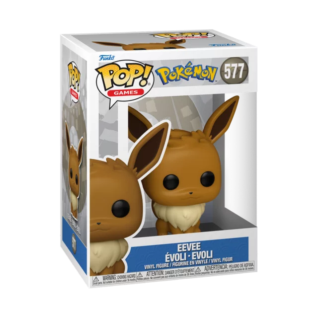 Figur Pokémon - Eevee (Funko POP! Games 577) (beschädigte Verpackung)