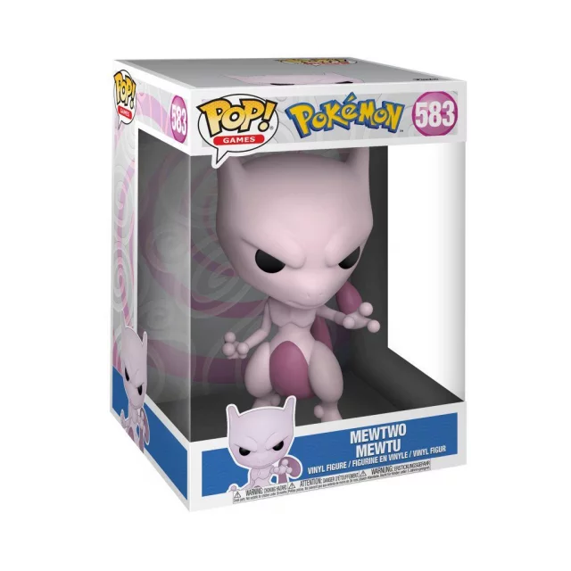 Figur Pokémon - Mewtwo 25 cm (Funko Super Sized POP! Games 583) - Funko POP!