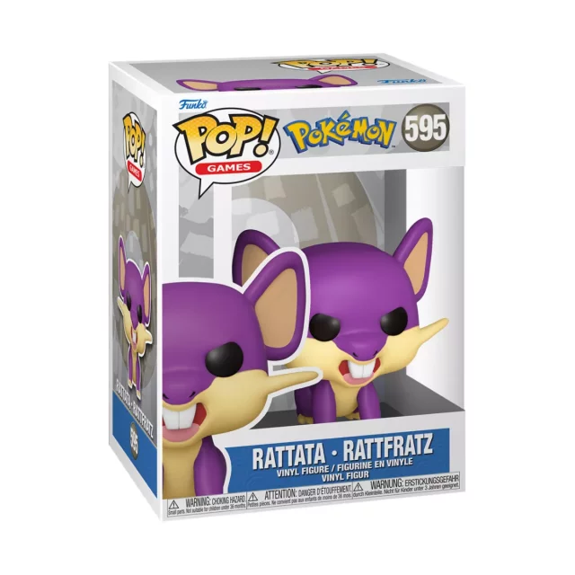 Figur Pokémon - Rattata (Funko POP! Games 595)