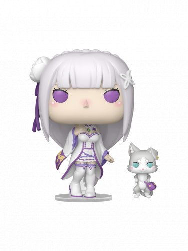 Figur Re: Zero - Starting Life in Another World - Emilia with Puck (Funko POP! Animation 2112)