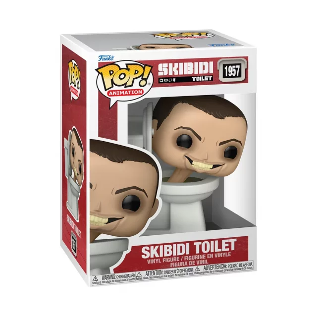 Figur Skibidi Toilet - Skibidi Toilet (Funko POP! Animation 1957) - Meme