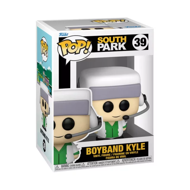 Figur South Park - Boyband Kyle (Funko POP! South Park 39) (beschädigte Verpackung) - Funko POP! Town