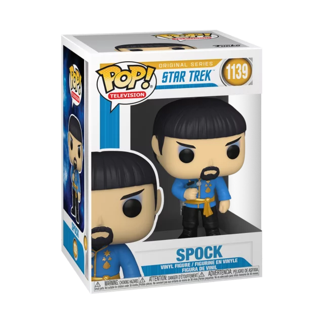 Figur Star Trek - Spock Mirror Mirror Outfit (Funko POP! Television 1139) (beschädigte Verpackung)