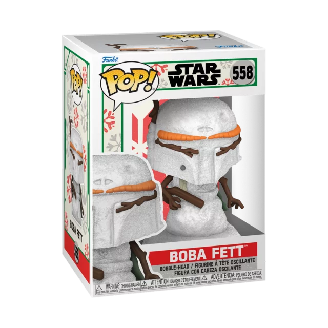 Figur Star Wars - Boba Fett Holiday (Funko POP! Star Wars 558)