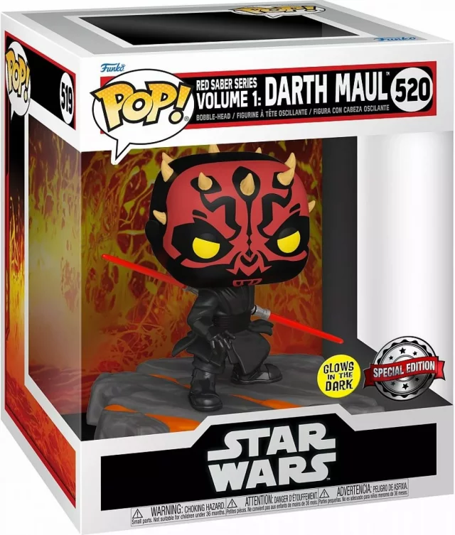 Figur Star Wars - Darth Maul Red Saber Series Volume 1 (Funko POP! Star Wars 520)