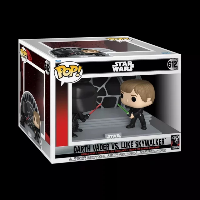 Figur Star Wars - Darth Vader vs. Luke Skywalker (Funko POP! Moment 612) - Funko POP! Moments