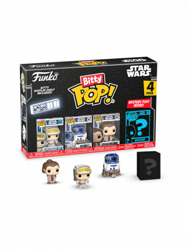 Figur Star Wars - Luke Skywalker (Hoth) Series 3 4-pack (Funko Bitty POP)