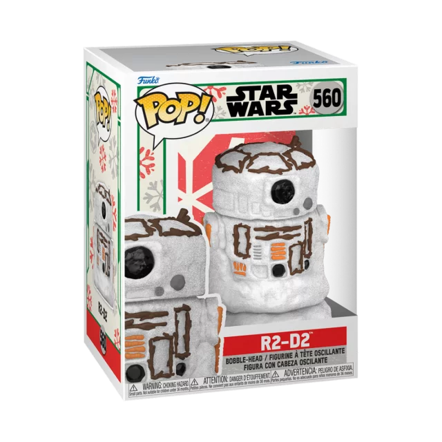 Figur Star Wars - R2-D2 Holiday (Funko POP! Star Wars 560) (beschädigte Verpackung)