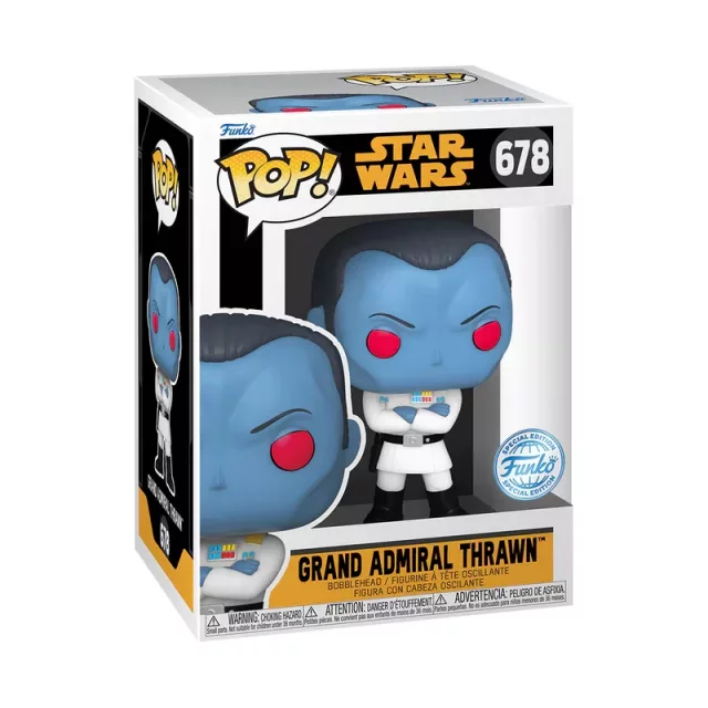 Figur Star Wars Rebels - Grand Admiral Thrawn (Funko POP! Star Wars 678) - Xzone Exclusive
