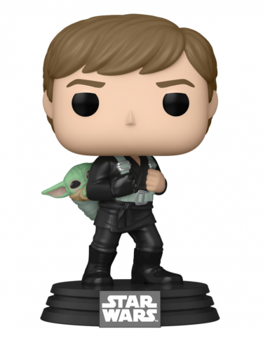 Figur Star Wars: The Book of Boba Fett - Luke Skywalker and Grogu (Funko POP! Star Wars 583)