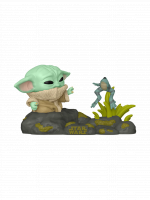 Figur Star Wars: The Mandalorian - Grogu with Frog Deluxe (Funko POP! Star Wars 721)