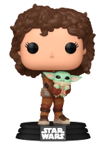 Figur Star Wars: The Mandalorian - Peli Motto with Grogu (Funko POP! Star Wars 665)