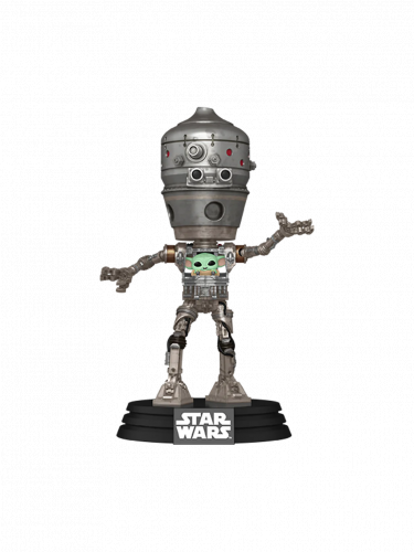 Figur Star Wars: The Mandalorian - IG-12 with Grogu Deluxe (Funko POP! Star Wars 720)