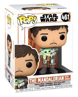 Figur Star Wars: The Mandalorian - Mando holding Grogu (Funko POP! Star Wars 461)