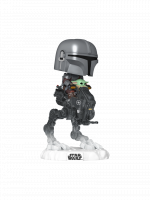 Figur Star Wars: The Mandalorian & Grogu - The Mandalorian with Grogu in Imperial Remnant AT-RT (Funko POP! Rides 837)