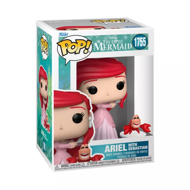 Figur The Little Mermaid - Ariel with Sebastian (Funko POP! Disney 1755) - Disney-Märchen