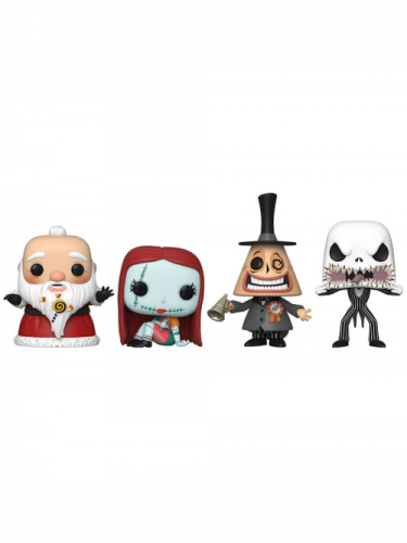 Figur The Nightmare Before Christmas - Sandy Claws/Sally Sewing/Mayor/Jack Skellington (Funko POP! 4-Pack)