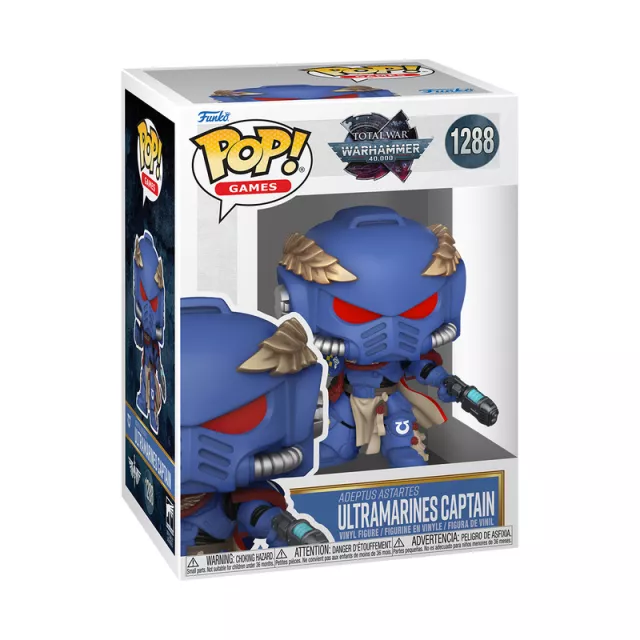 Figur Total War: WARHAMMER 40,000 - Ultramarines Captain (Funko POP! Games 1288) - GW_W40K