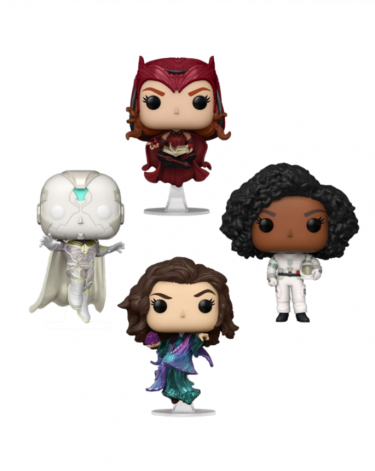 Figur WandaVision - Scarlet Witch/Vision/Monica Rambeau/Agatha Harkness (Funko POP! 4-Pack)