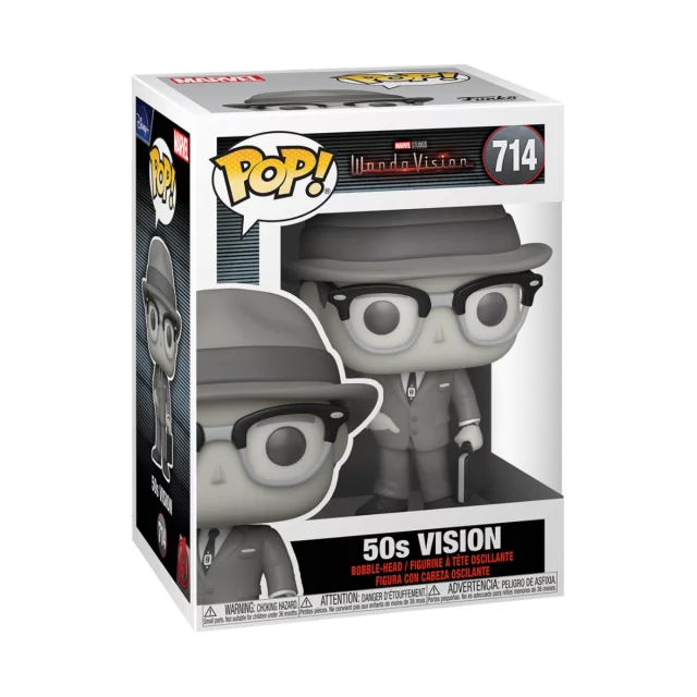 Figur WandaVision - Vision 50s (Funko POP! Marvel 714) (beschädigte Verpackung)