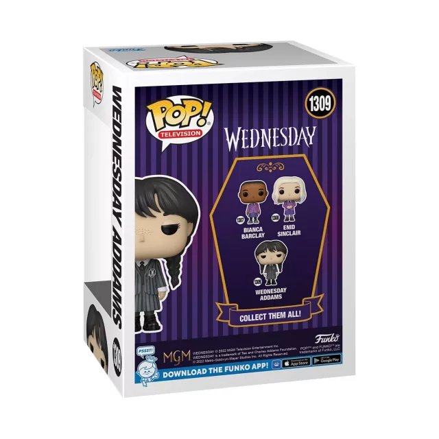 Figurka Wednesday - Wednesday Addams (Funko POP! Television 1309) (poškozený obal) - Tim Burton