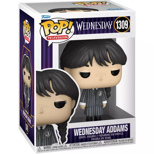 Figurka Wednesday - Wednesday Addams (Funko POP! Television 1309) (poškozený obal) - The Addams Family