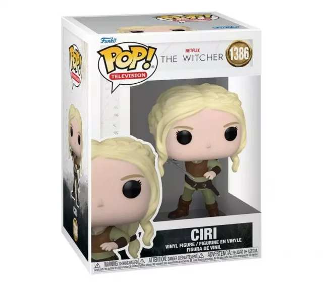 Figurka Zaklínač - Ciri w/ Sword (Netflix) (Funko POP! Television 1386) (poškozený obal) - The Witcher (Netflix)
