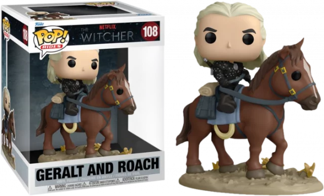 Figur The Witcher - Geralt and Roach (Netflix) (Funko POP! Rides 108) - The Witcher (Netflix)