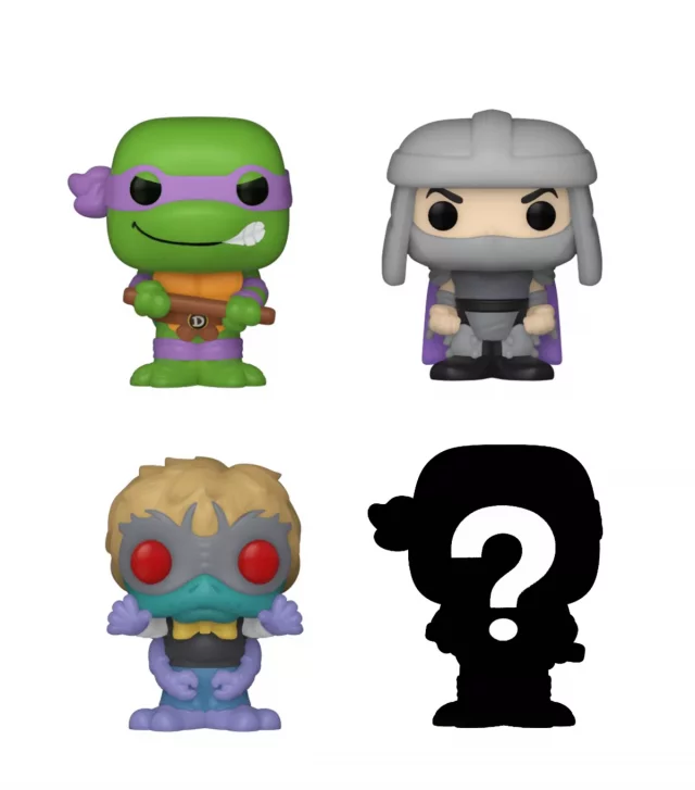 Ninja Turtles Figur - Donatello 4-pack (Funko Bitty POP) - Teenage Mutant Ninja Turtles