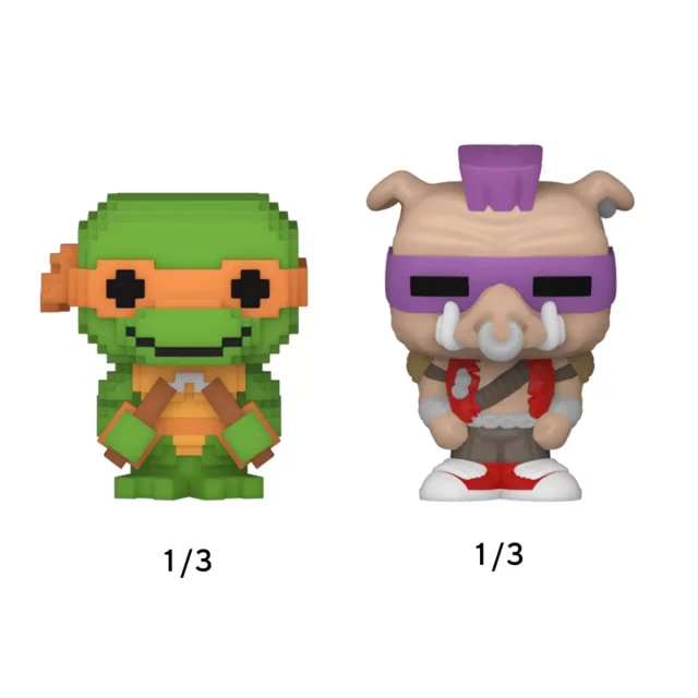 Ninja Turtles Figur- 8-Bit 4-pack (Funko Bitty POP) - Zufällige Auswahl