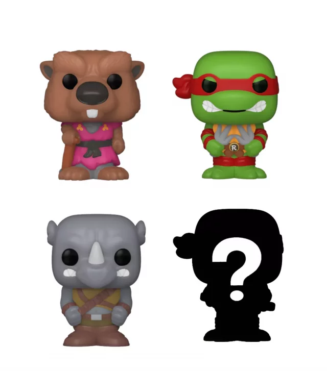 Ninja Turtles Figur - Splinter 4-pack (Funko Bitty POP) - Teenage Mutant Ninja Turtles