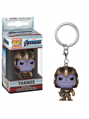 Schlüsselanhänger Avengers: Endgame - Thanos (Funko)