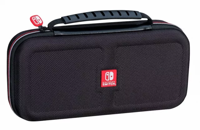 Luxuriöse Hülle für Nintendo Switch schwarz (Switch & Lite & OLED Model) - Verpackungen