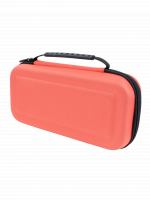 Robuste Transporttasche für Nintendo Switch 2 - Clear Red (Switch & Lite & OLED Model)