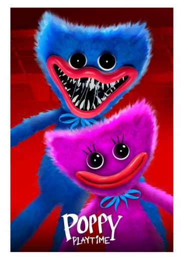 Decke Poppy Playtime - Characters